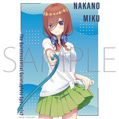 『五等分の花嫁*』クリアポスター/中野三玖